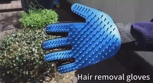 Pet Cleaning-Grooming Hair Hand Gloves